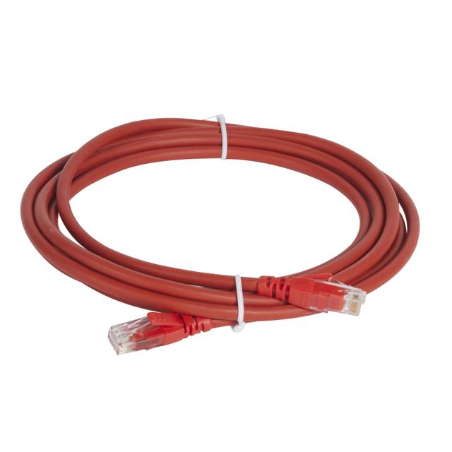 Lcs Kabel Krosowy Kat. 6A U/Utp 3M Ls0H Czerwony 051880 LEGRAND