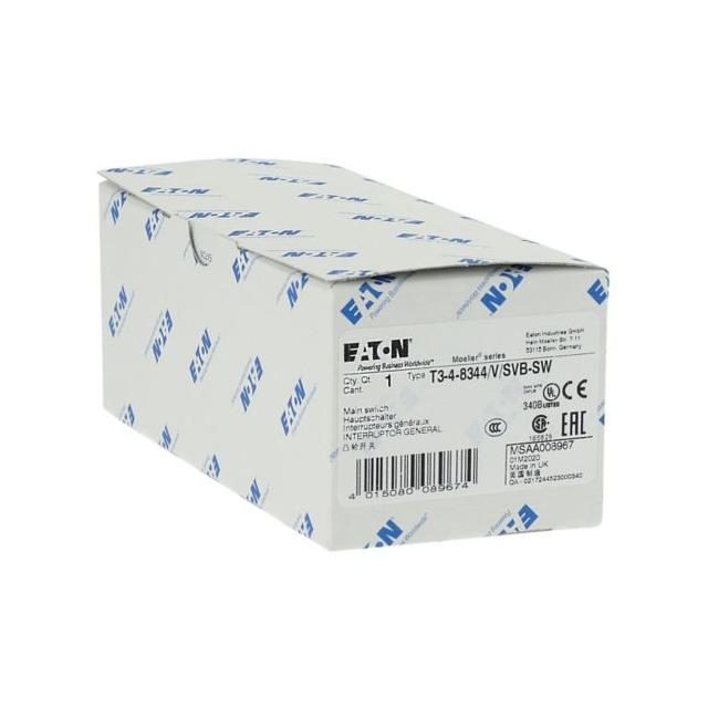 T3-4-8344/V/SVB-SW Łącznik krzywkowy 32A 13kW 008967 EATON