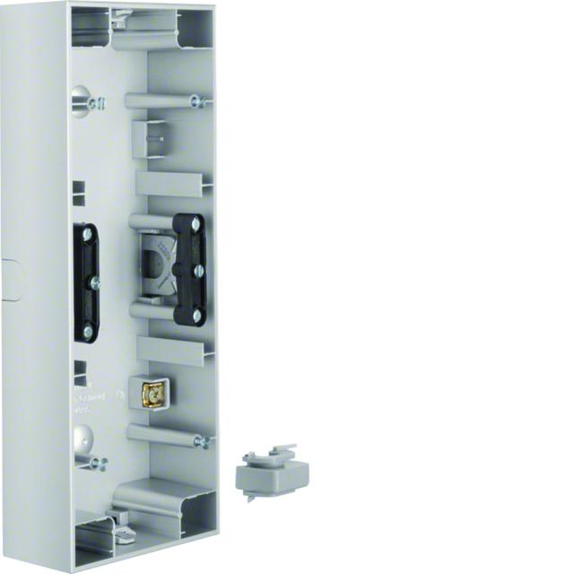 BERKER K.5 Puszka natynkowa potrójna pionowa aluminium 10437003 HAGER