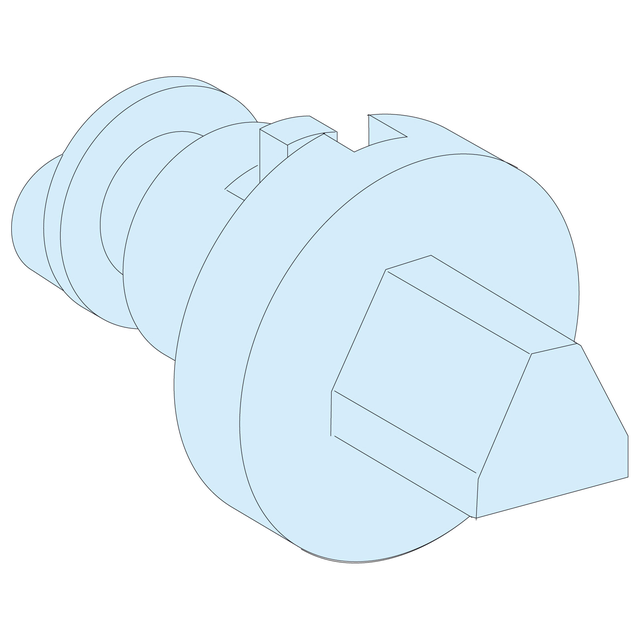 Rozdzielnice PrismaSet, wkładka trójkątna męska 7mm IP55