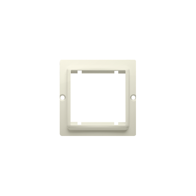 Simon Basic Adapter (przejściówka) na osprzęt standardu 45 × 45 mm. Montaż do puszki na wkręty beż BMA45/12 KONTAKT