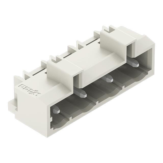 MCS-MIDI Classic wtyk 4-bieg. j-szary raster 7,5 mm /100szt./ WAGO