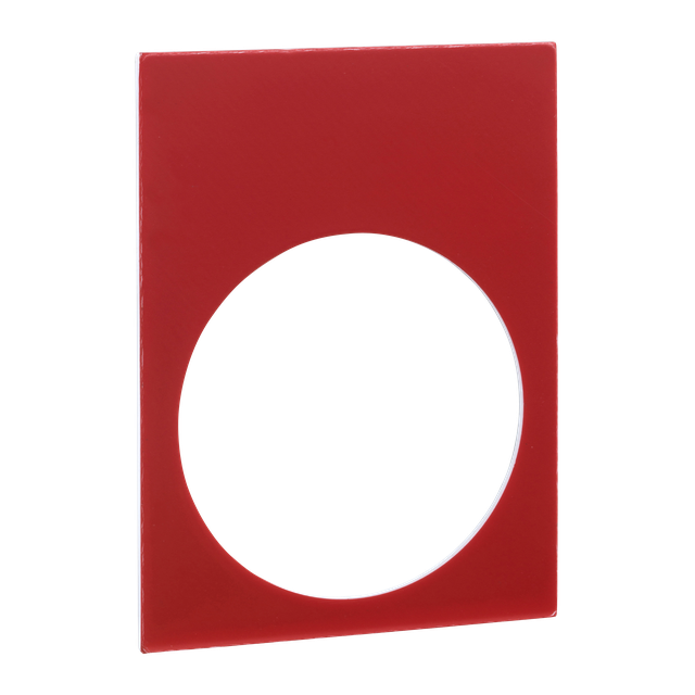 Harmony XAC Etykieta wymiary 30x40mm 1 strona czarna 1 strona czerwona ZB2BY2101 Schneider