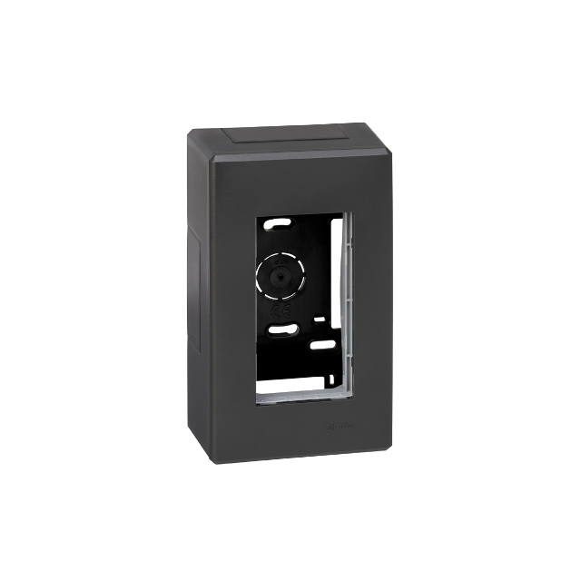 Simon Connect Obudowa natynkowa S500 1-modułowa 2x K45 kompletna szary grafit