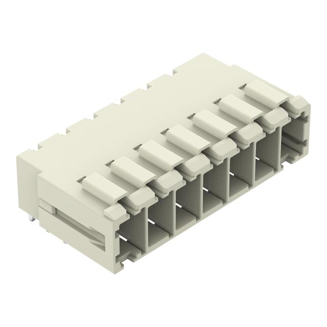 MCS-MAXI gniazdo 7-bieg. jasnoszare raster 7,62 mm /12szt./ WAGO