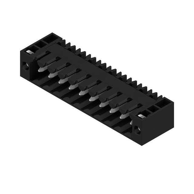 SL 3.50/10/90F 4.5 SN BK BX Wtyki PCB (złącza płyty), 3.50 mm, Liczba biegunów: 10, kąt odejścia: 90° /50szt./ 1615600000 WEIDMÜLLER