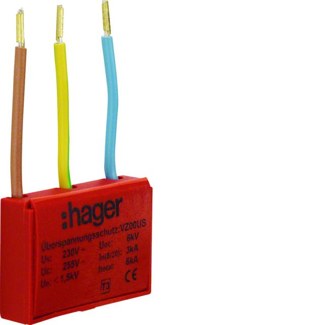 Ochronnik przepięciowy T3 1,5 KV VZ00US HAGER