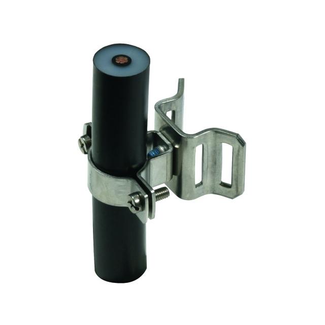 Wspornik do H VI, fi 27-30 mm, do obejmy taśmowej 25x0,3 mm, stal nierdzewna NIRO