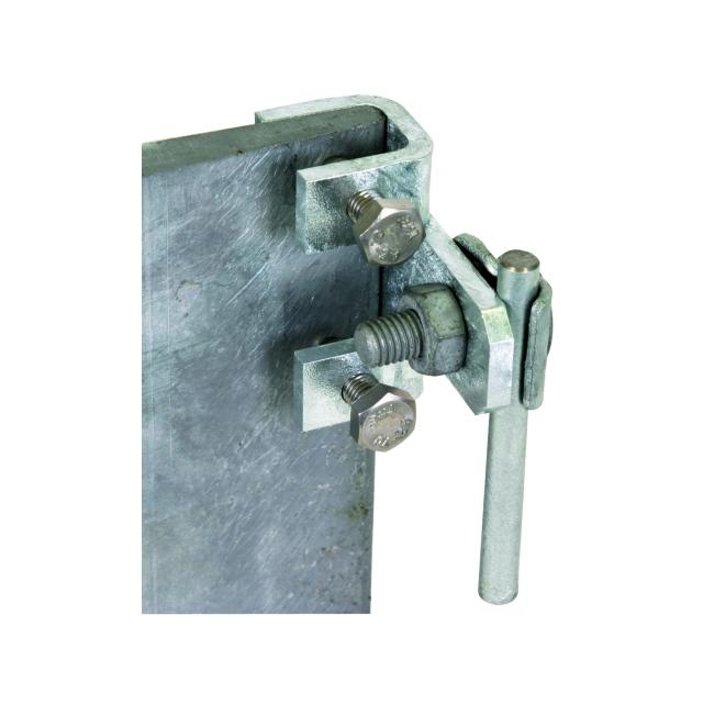 Zacisk krawędziowy 5-18 mm, do drutu 6-10 mm, St/tZn