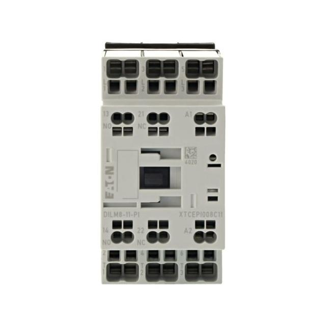DILM8-11(230V50/60HZ)-PI Stycznik mocy DILM 3kW sterowanie 230VAC 50/60Hz 1Z+1R 199660 EATON