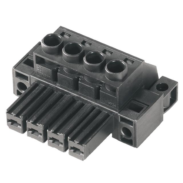 BVZ 7.62HP/04/180FC SN BK BX Złącze kablowe do płytek drukowanych /100szt./ WEIDMULLER
