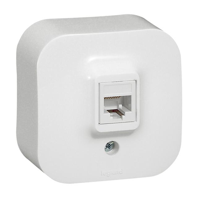 FORIX IP20 - GNIAZDO 1XRJ45 KAT. 5E UTP BIAŁE, Legrand