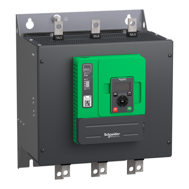 Układ łagodnego rozruchu, Altivar ATS480, 320A IP00, 3x 208 ... 690V AC, napięcie sterowania 110 ...