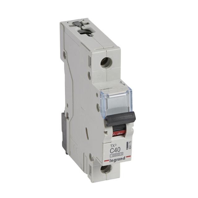 WYŁĄCZNIK NADPRĄDOWY S 311 1P C 40A 10000A SERII TX3, Legrand