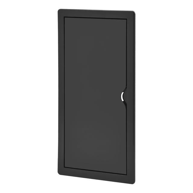 Drzwiczki rewizyjne czarne 15x30 cm plastikowe ABS ID-15/30/B VIRONE