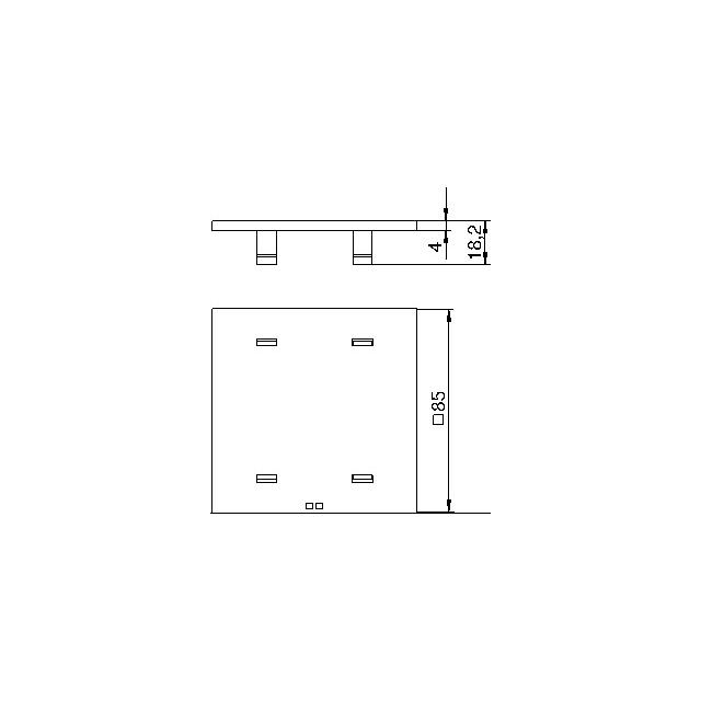 T8NL/P01/7035, PŁYTKA MONTAŻOWA
