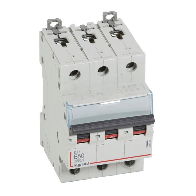 Wyłącznik Nadprądowy S 313 3P B50A 10000A DX3 408996 LEGRAND