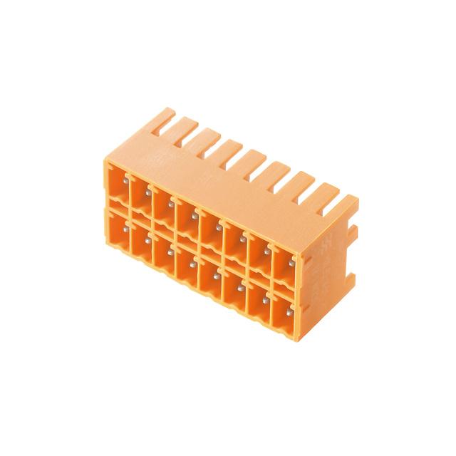 SCDN 3.81/16/90G 3.2SN OR BX Wtyki PCB (złącza płyty), 3.81 mm, Liczba biegunów: 16, kąt odejścia: 90° /50szt./ 1040470000 WEIDMÜLLER