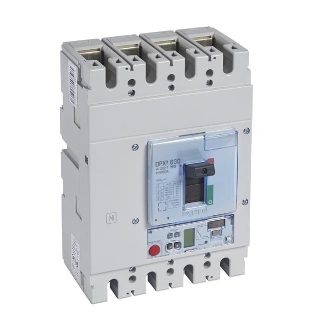 Wyłącznik DPX3 630 Sg 4P 630A 50Ka 422155 LEGRAND