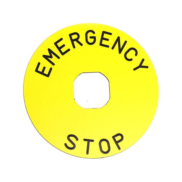 Tabliczka EMERGENCY 90mm