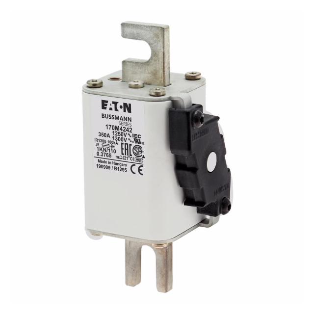 FUSE 350A 1250V 1KN/110 AR CU Wkładka szybka 350A AC 1250V rozmiar 1 53x69x138 mm aR DIN I 170M4242