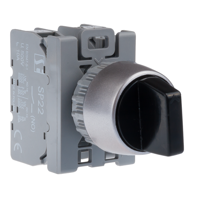 2-POŁ ŁĄCZNIK POKR CZARNY  2 ZW 2ROZ PIERŚCIEŃ NIKLOWANY