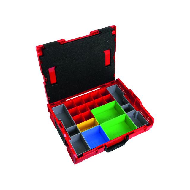 Kufer z tworzywa na oznaczniki i akcesoria, 450x360x120 mm, pusty