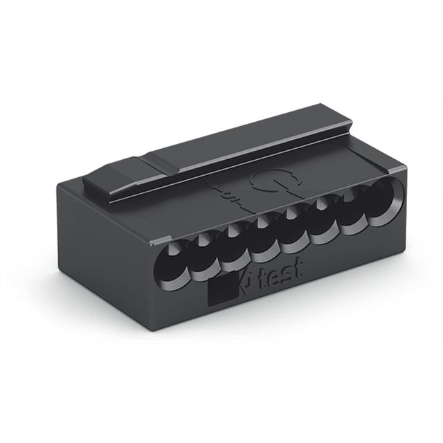 Szybkozłączka MIKRO 8x 0,6‑0,8mm2 ciemnoszara 243‑208 /50szt./ WAGO