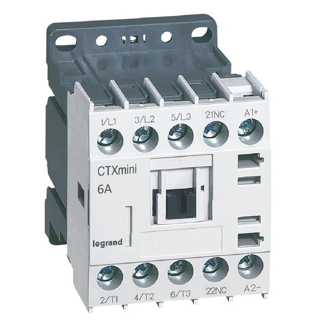 Stycznik CTX3 Mini 3P 6A 1R 24V DC 417011 LEGRAND