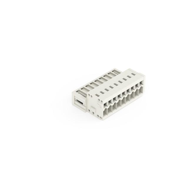 Wtyk MCS-MINI Classic 9-biegunowy jasnoszary raster 3,5mm /50szt./ 734-309 WAGO