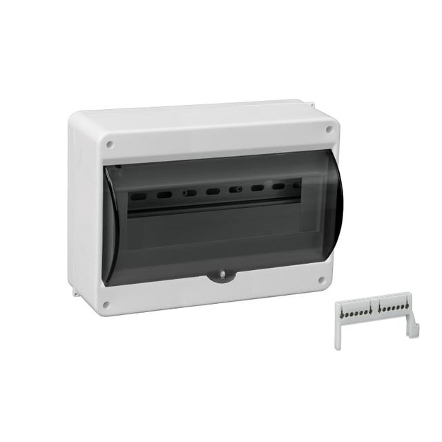 Obudowa S-12 z szybką dymną, N+PE(IP 30)