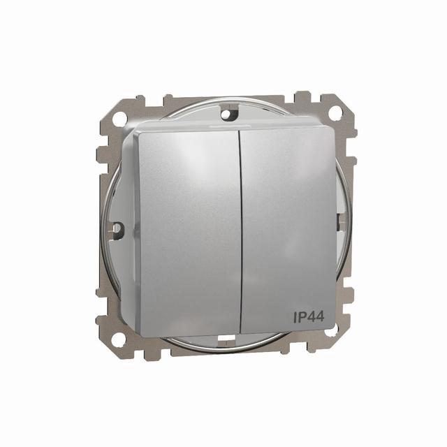 Sedna Design & Elements Łącznik świecznikowy IP44 srebrne aluminium SDD213105 SCHNEIDER