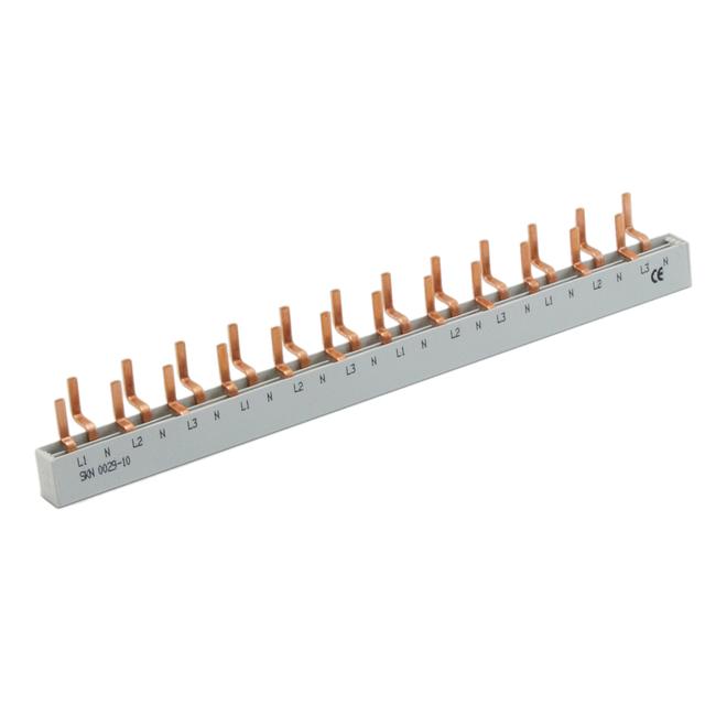 Izolowana szyna zbiorcza-sztyftowa 10 mm2 (do wyłącznikówMAT 1N z EFI-2),1p+N,12modułów SKN0032/10 002921155 ETI