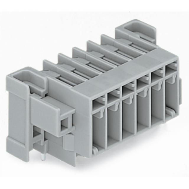 X-COM wtyk 3-biegunowy szary raster 5 mm