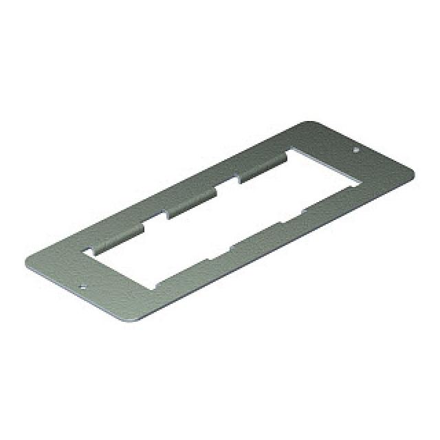 APMT5/10, PŁYTKA NA 3 GNIAZDA M45, 182X72.5MM