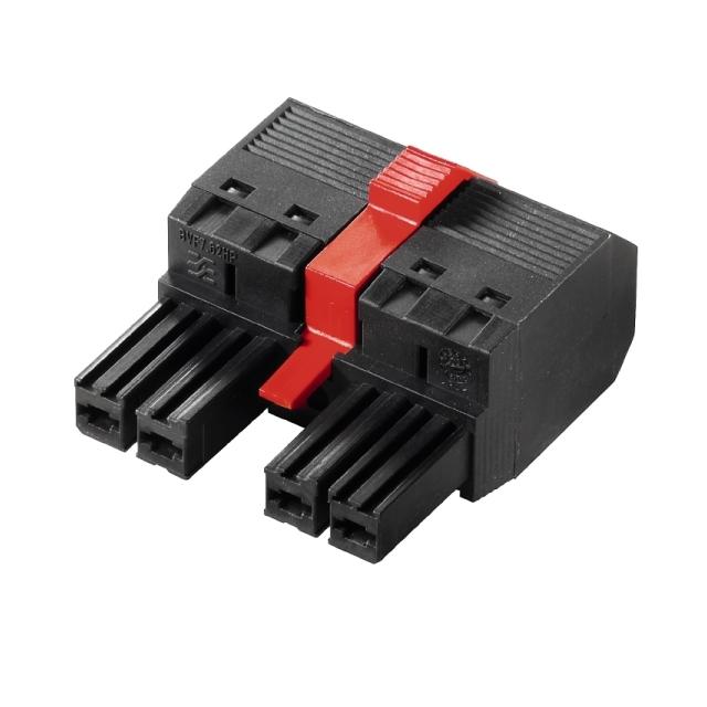BVF 7.62HP/03/180MF3 SN BK BX LRP Złącze kablowe do płytek drukowanych /45szt./ WEIDMULLER