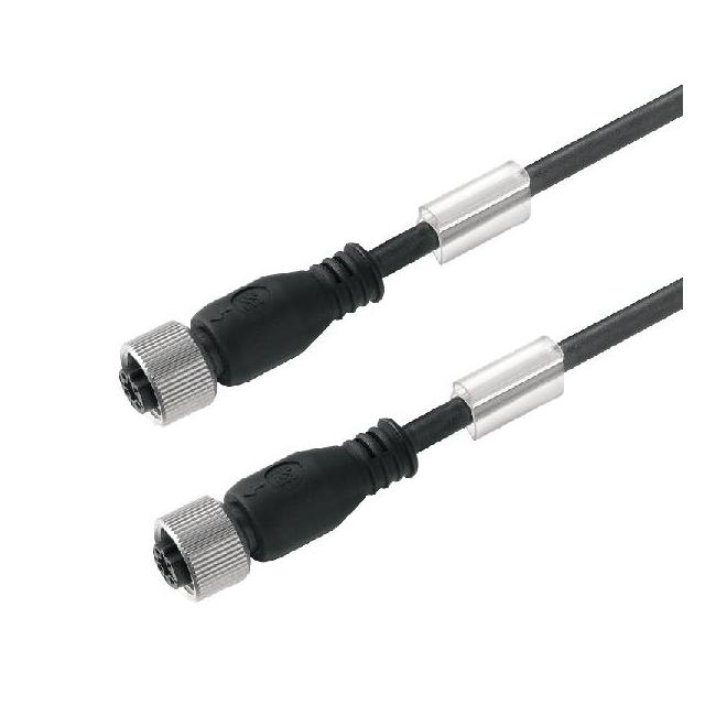SAIL-M12WM12G-4-3.5U Przewód czujnika-siłownika (zmontowany), Kabel połączeniowy, M12 / M12, Liczba biegunów: 4, Długość kabla: 3.5 m, złącze męskie, kątowe - złącze żeńsk /1szt. 1071990350 WEIDMÜLLER