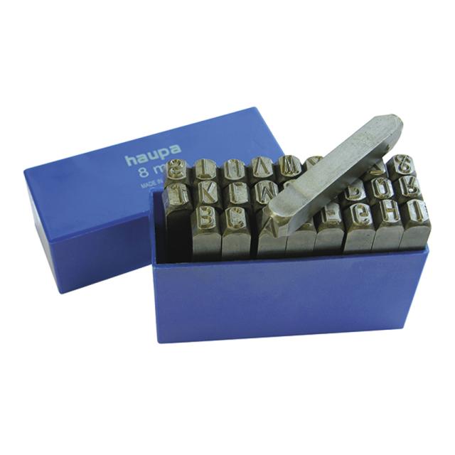 Litery do nabijania 4 mm A-Z 130209 HAUPA