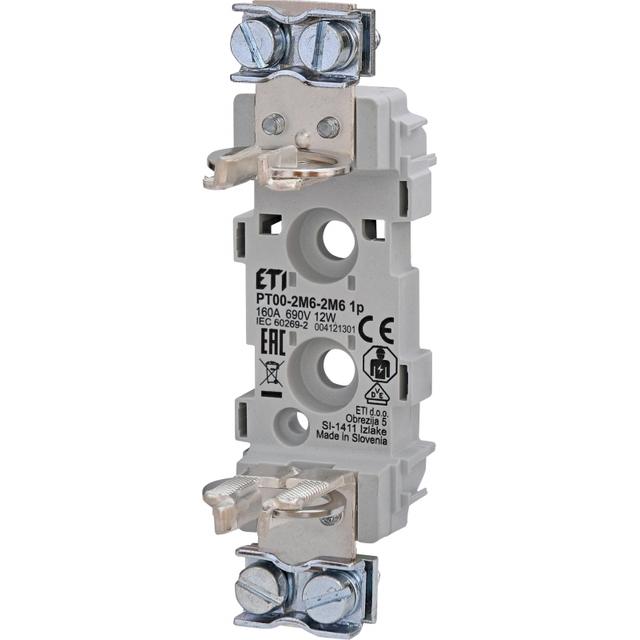 Podstawa bezpiecznikowa PT 00 2M6-2M6 1P 004121301 ETI