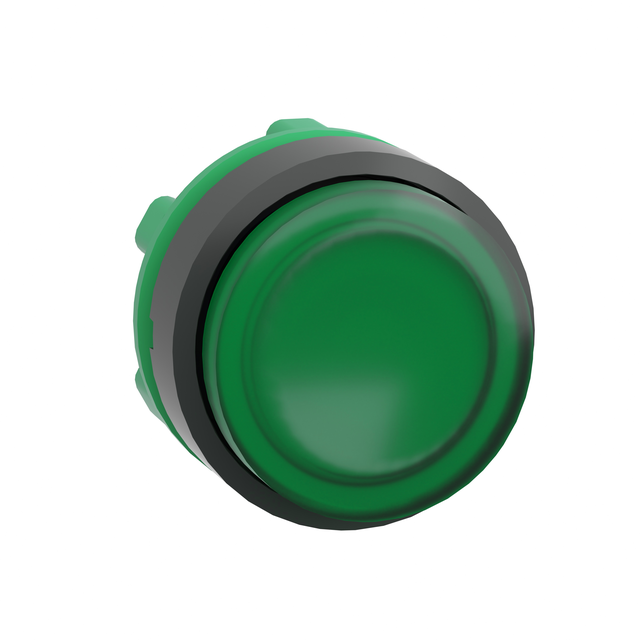 Harmony XB5 Przycisk wystający z samopowrotem LED zielona plastikowa ZB5AW133 Schneider