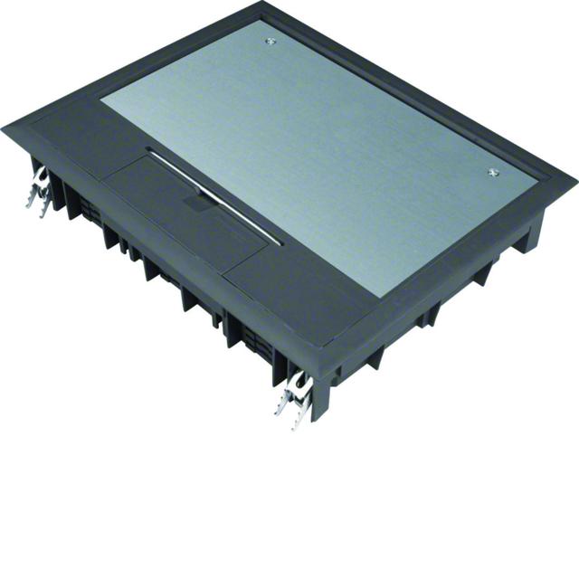 tehalit.VE-EE Pokrywa uchylna VE09 200x253 wykładzina 5mm czarny PA VE09059005 HAGER