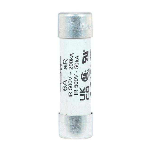 6A 500V AC UL 14x51mm FERRULE FUSE Wkładka szybka 6A AC 500V 14x51 mm aR UL FWH-6A14F EATON