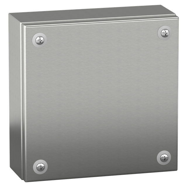 Skrzynka przemysłowa naścienna ze stali nierdzewnej, Spacial SBX, 300x300x120 mm, IP66