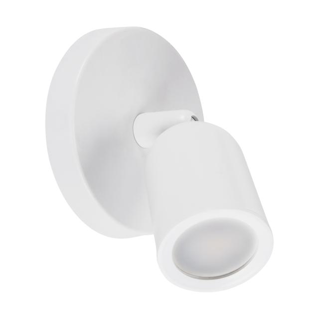 Oprawa ścienno-sufitowa BOGNA GU10 1C WHITE 03982 IDEUS
