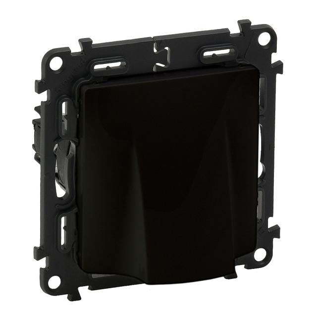 VALENA LIFE -  WYJŚCIE KABLOWE BEZ ZACISKÓW CZARNE