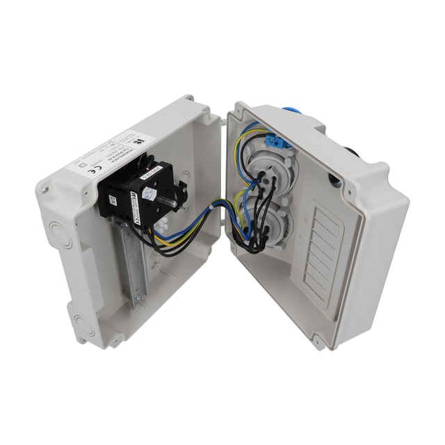 ROZDZIELNICA NISKIEGO NAPIĘCIA BEZ BEZPIECZNIKÓW,I-O,2X5X16A,3X16A