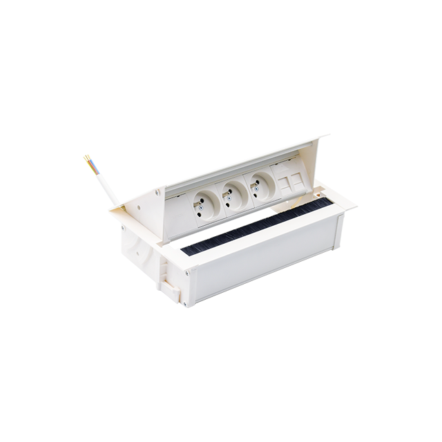 SIMON 480 TS48-710E300K0-33 Cover 3 gn. typ E i płytka dla 2 złączy RJ45 keystone; złącze w układzie