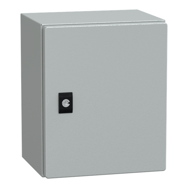 Spacial Obudowa CRN z płytą montażową 300x 250x 200mm IP66 IK10 RAL7035