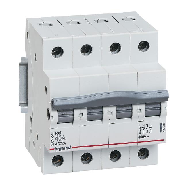 Rozłącznik Izolacyjny RX3 40A 4P 419330 LEGRAND