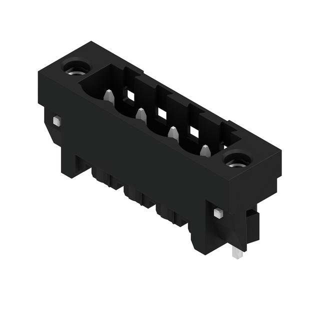 SL-SMT 5.08HC/04/180LF 1.5SN BK BX Wtyki PCB (złącza płyty), 5.08 mm, Liczba biegunów: 4, kąt odejścia: 180° /60szt./ 1776382001 WEIDMÜLLER